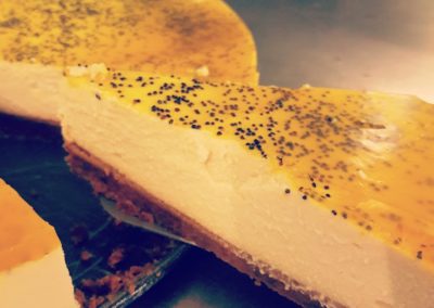 Pâtisserie bio et vegan à Caen - Cheesecake au citron